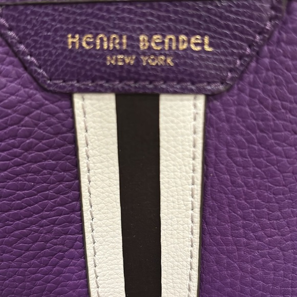 Henri Bendel Leather Tote Bag with dust bag~EUC - Picture 2 of 16